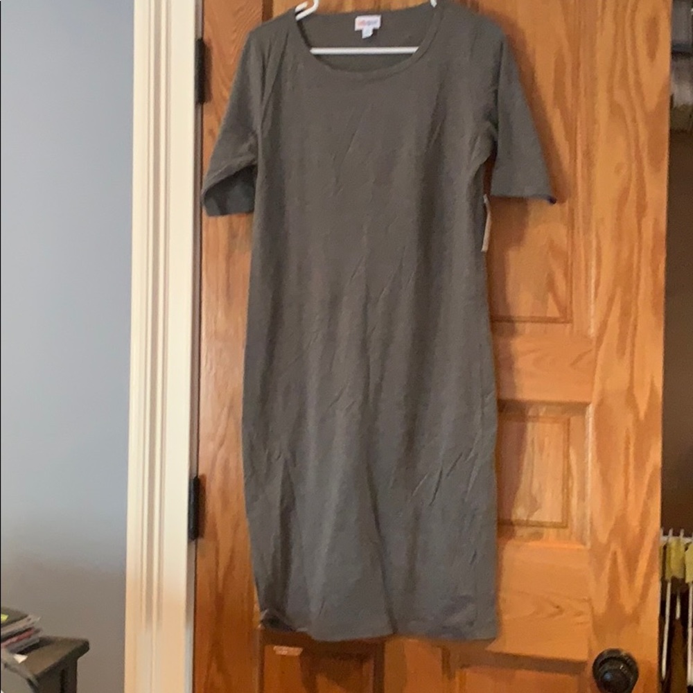 LuLaRoe Julia Grey Dress